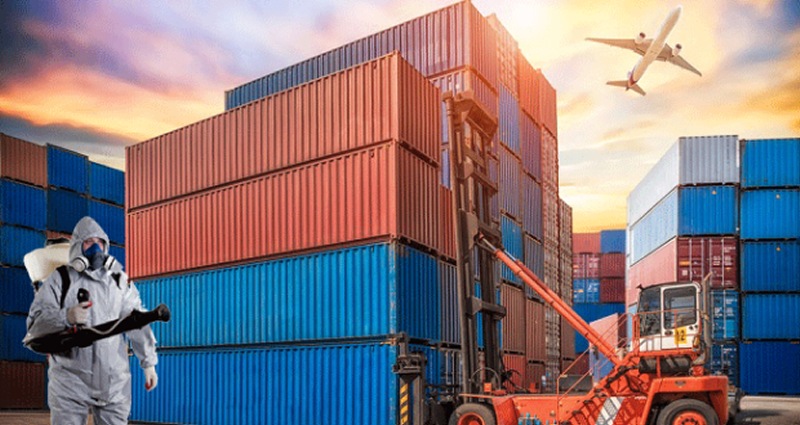 Fumigazione dei container: rischio per la salute poco considerato Fumigazione dei container: rischio per la salute poco considerato